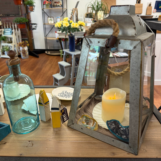 Nautical Glass Door Lantern