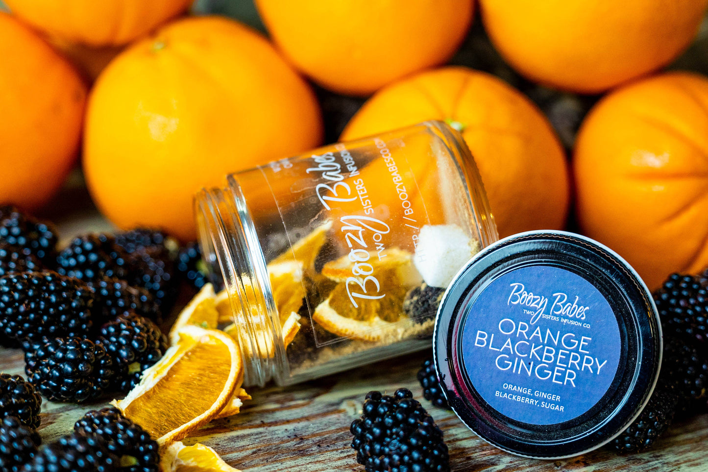 8 oz Orange, Blackberry, Ginger