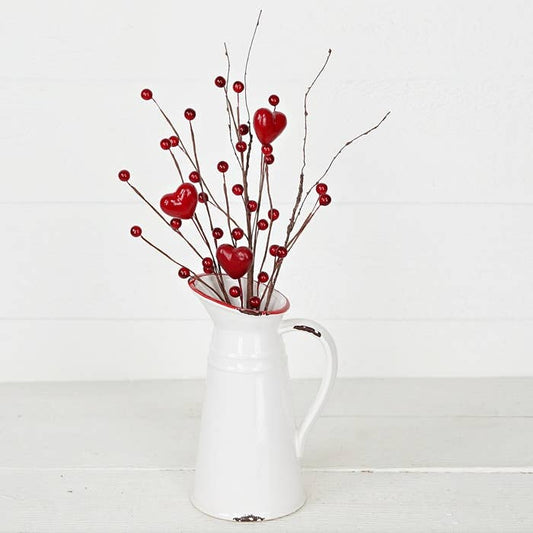 Pick -- Red Hearts and Berries-