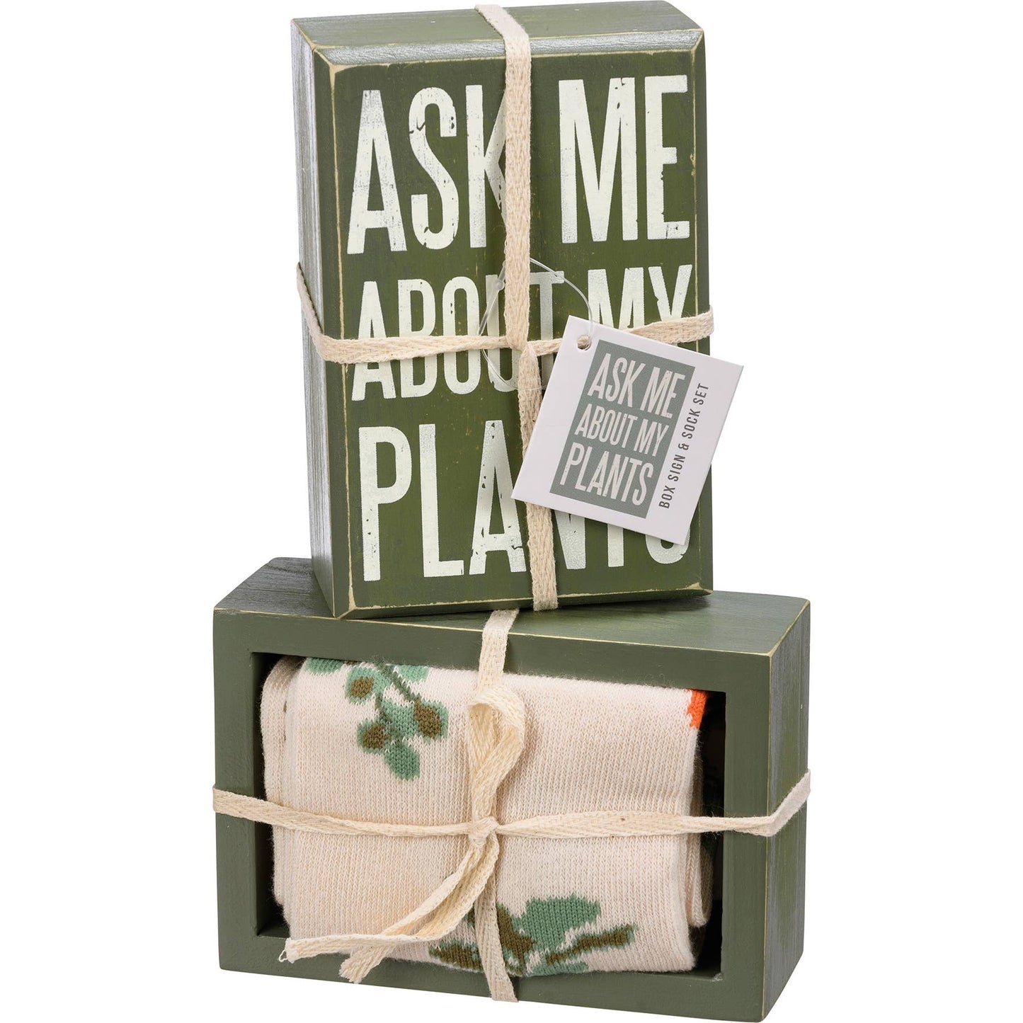 Ask Me About My Plants Sock Set