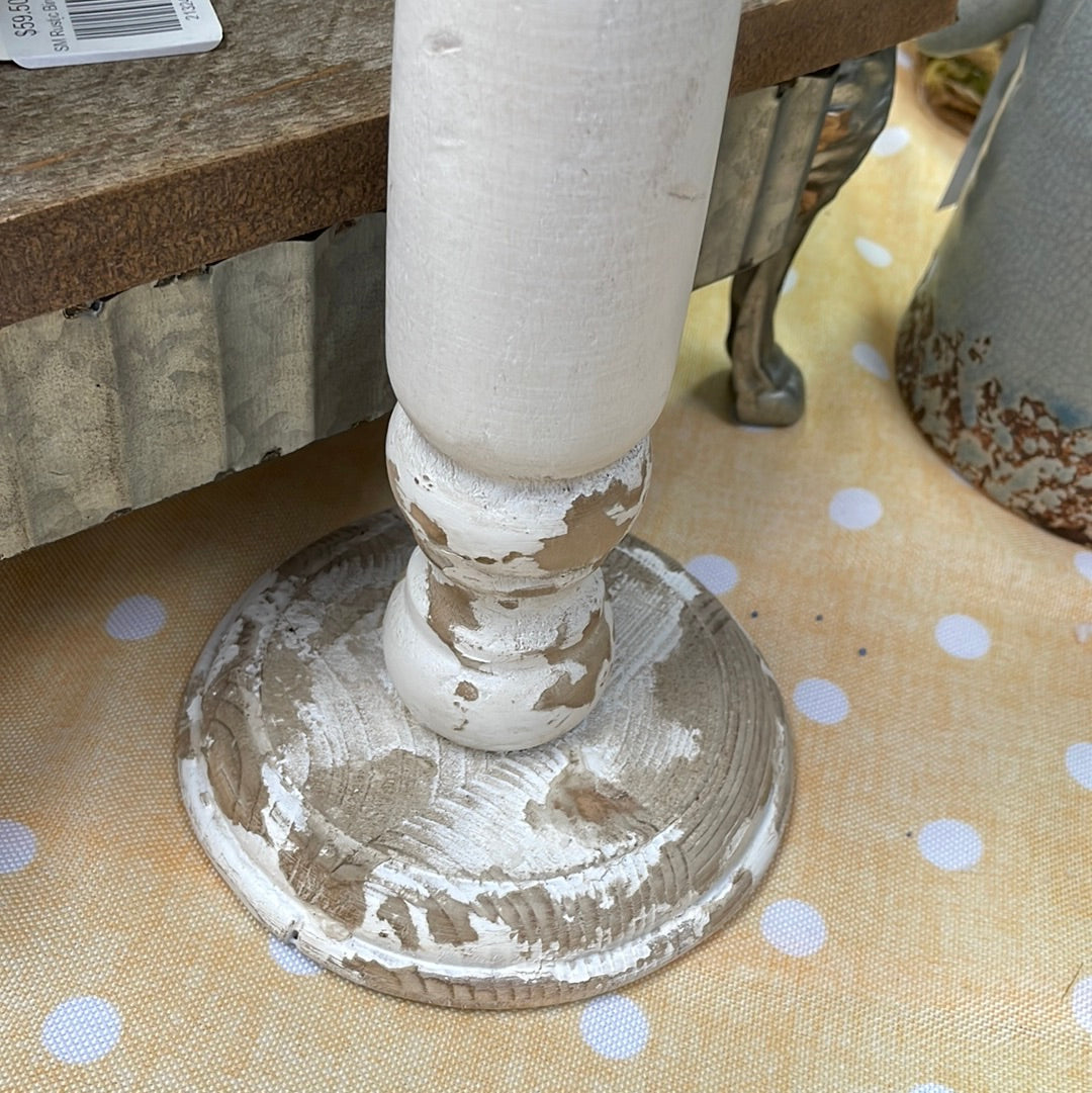 Distressed Candleholder
