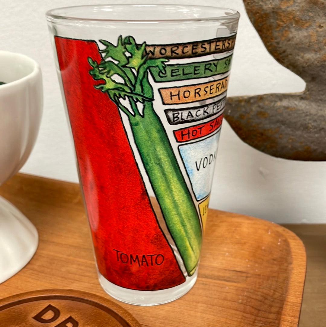 Set of Bloody Mary Glasses