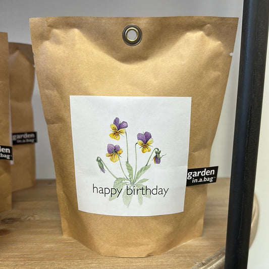 Garden In A Bag - Happy Birthday