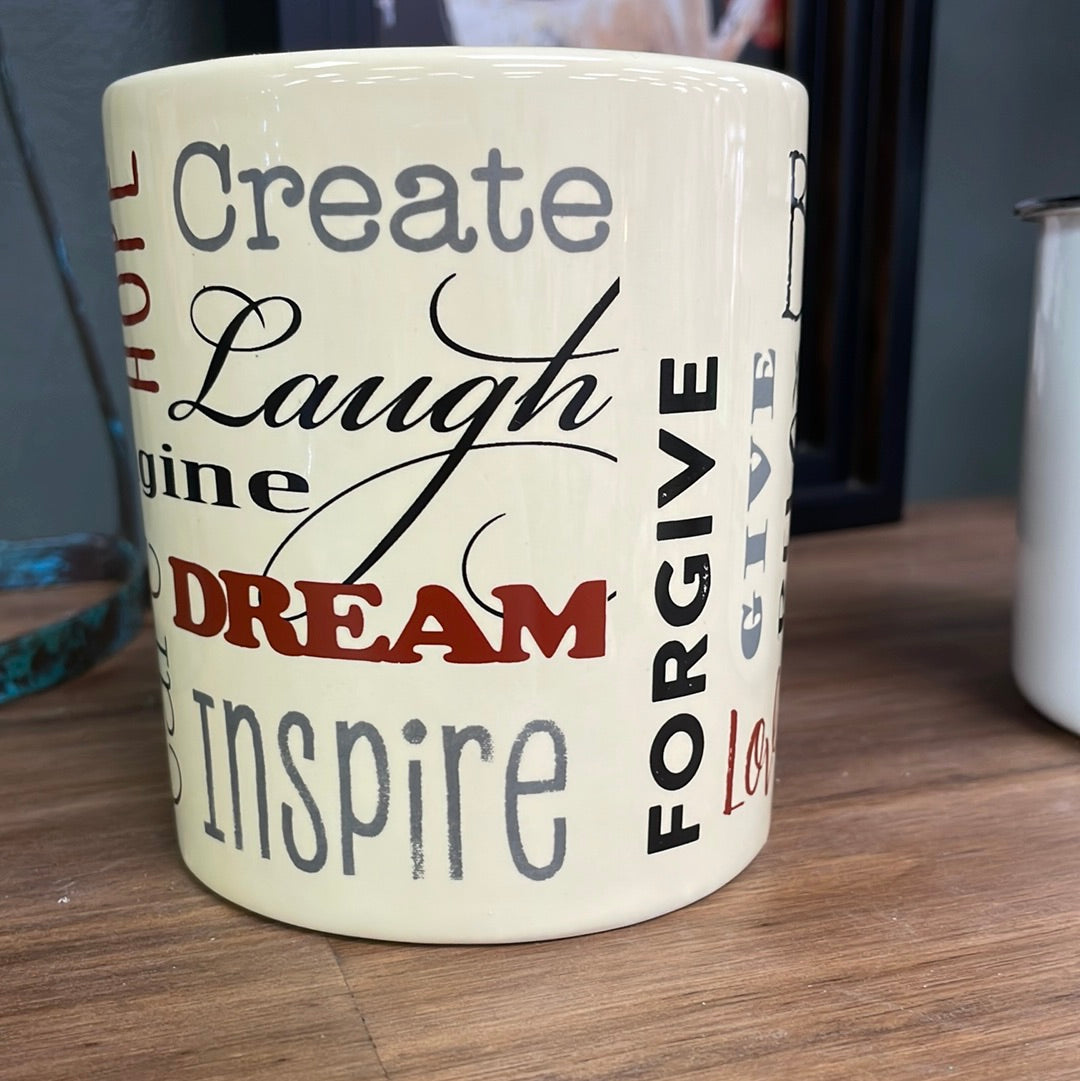 Create Believe Dream Coffee Mug