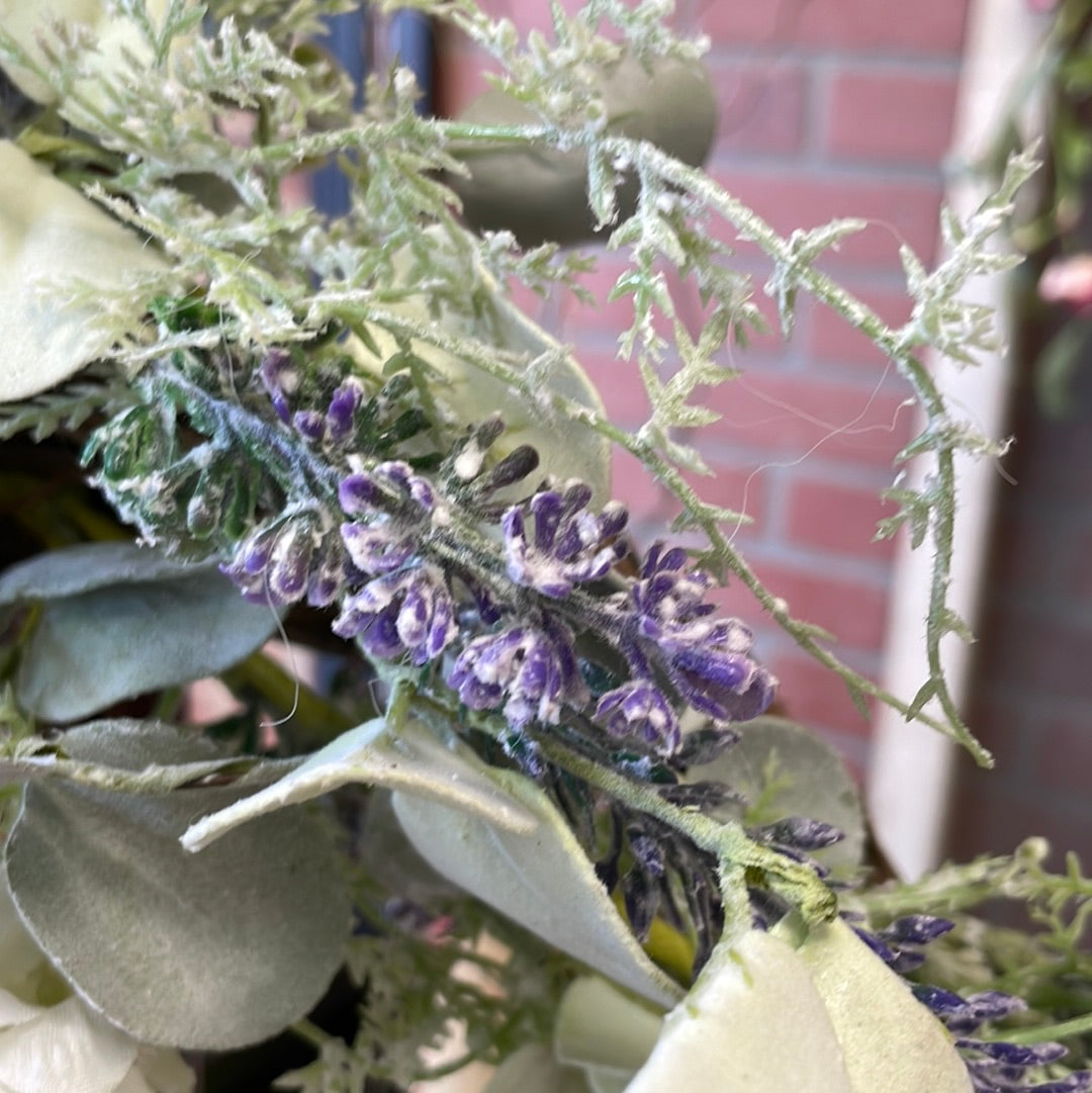 Euc and Lavender Wreath