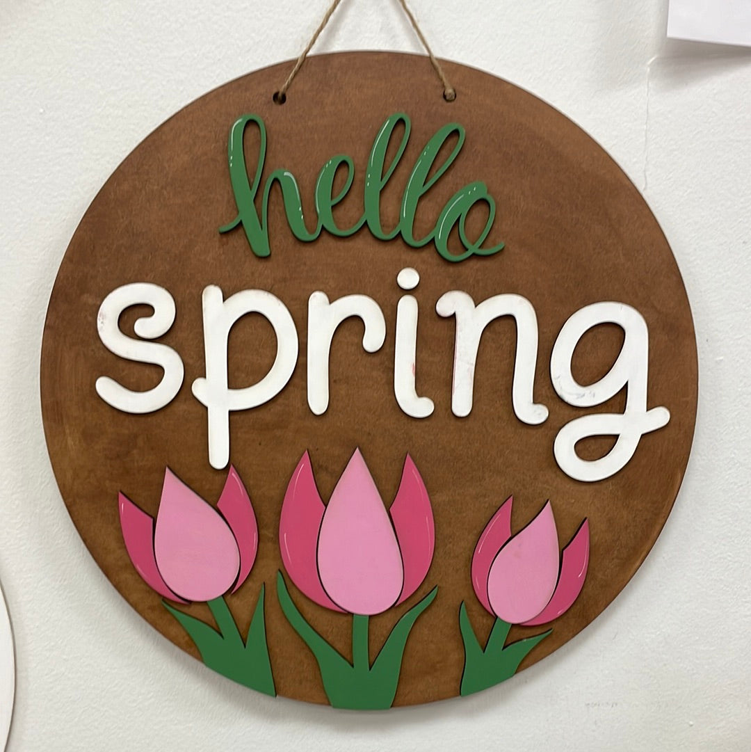 April 11 - Sip Shop & Craft - Spring