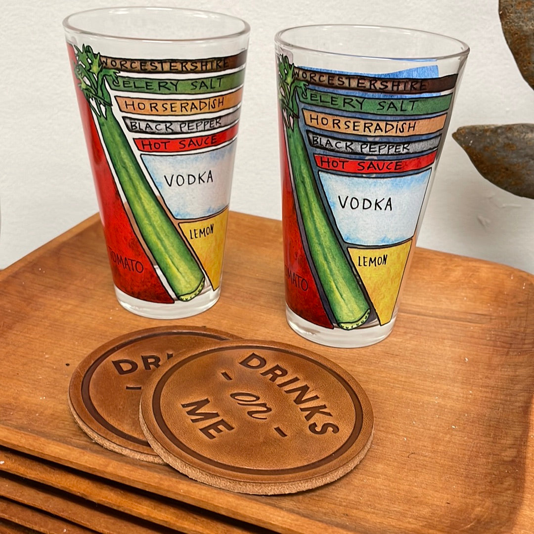 Set of Bloody Mary Glasses