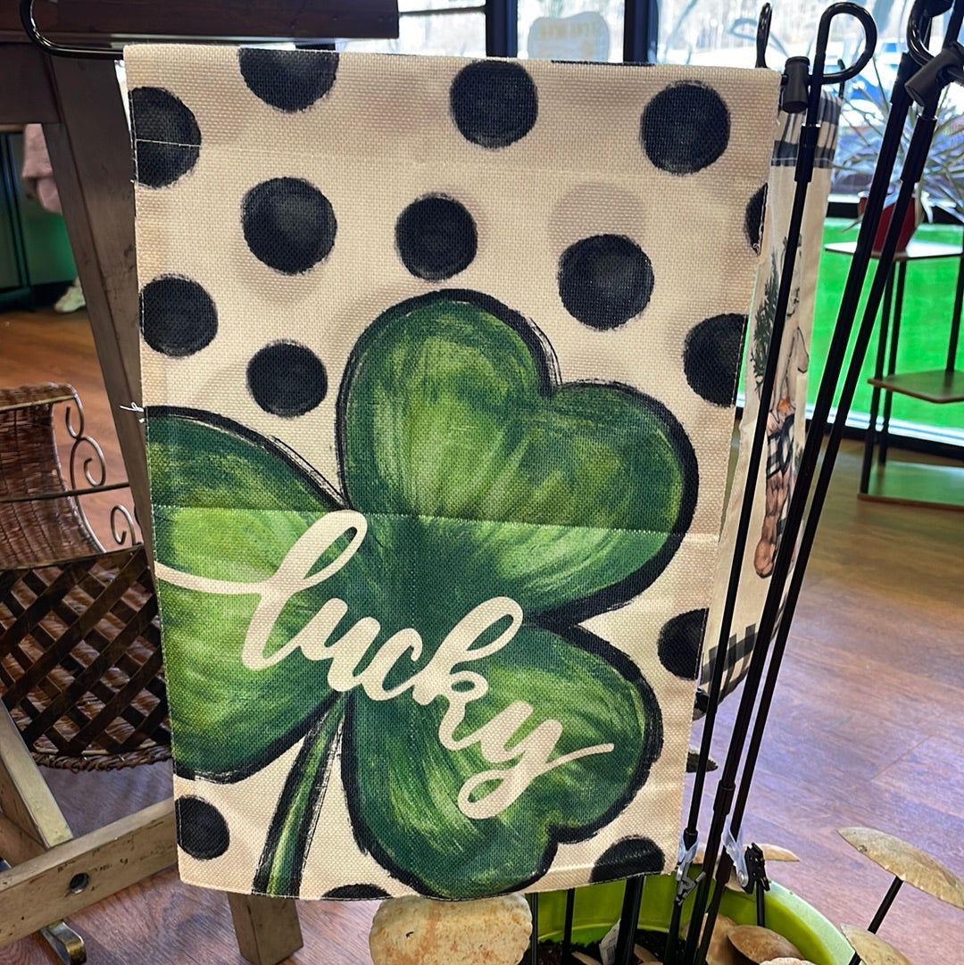 Garden Flag - Lucky