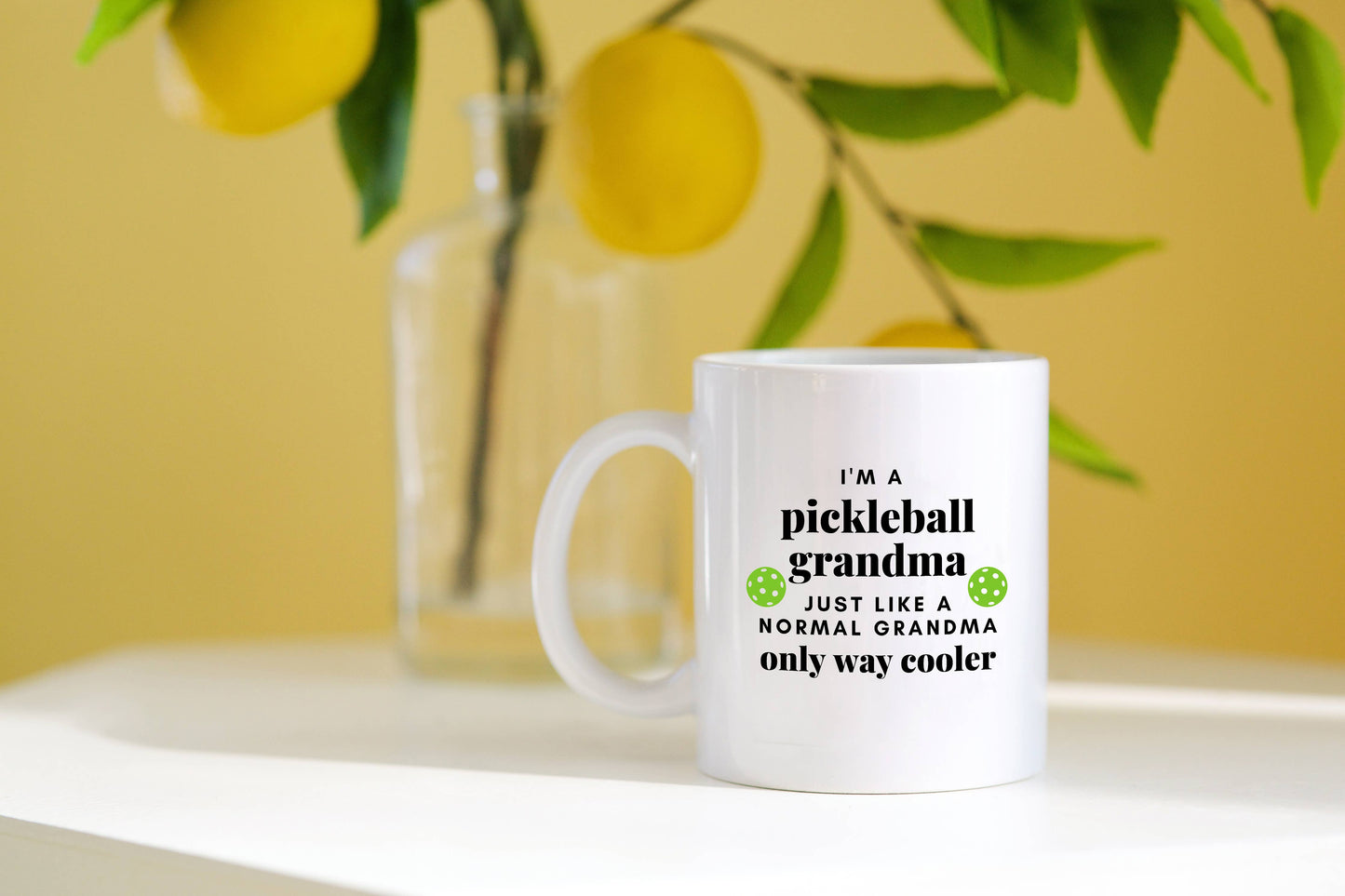 Pickleball Grandma Coffee Cup