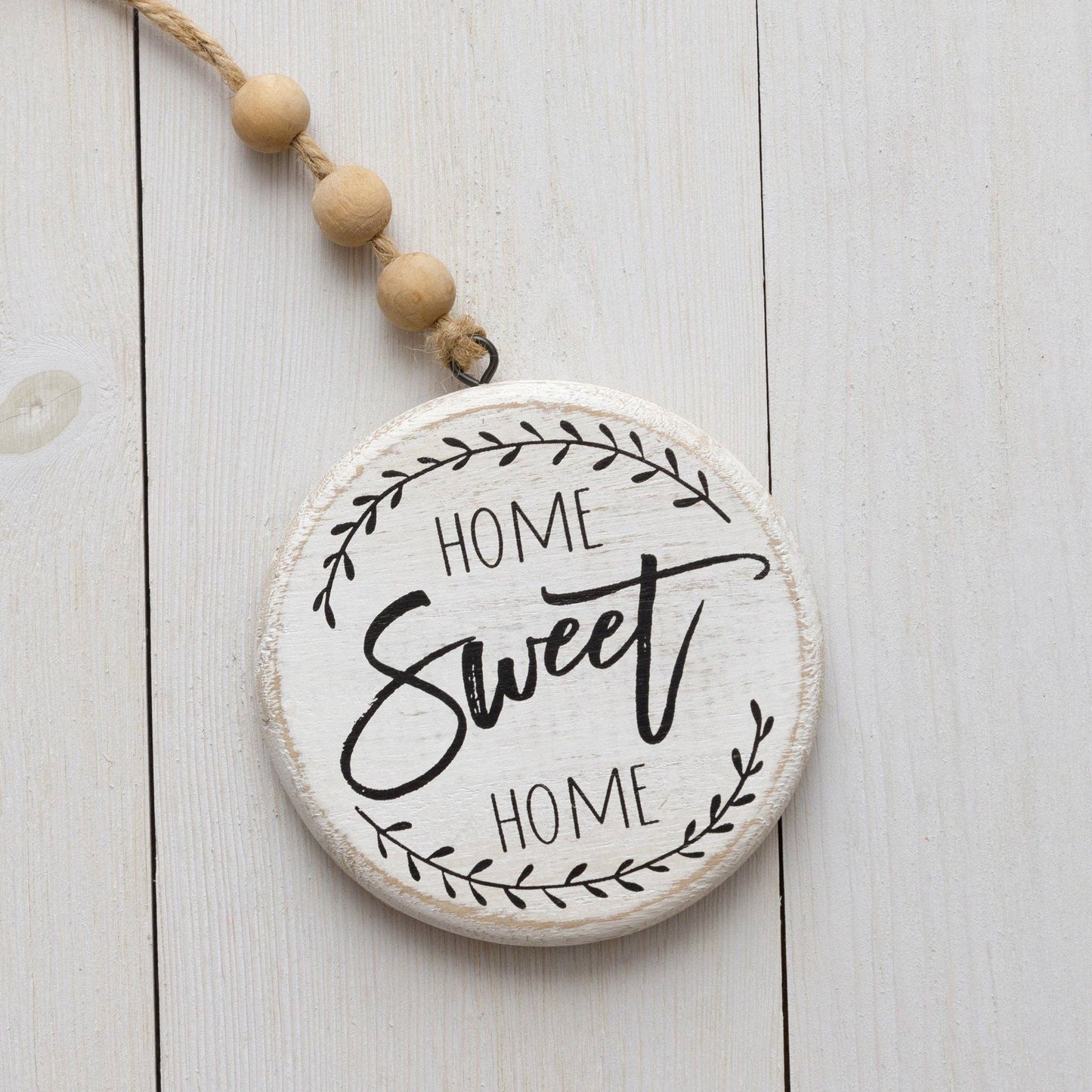 Home Sweet Home Beaded Tag