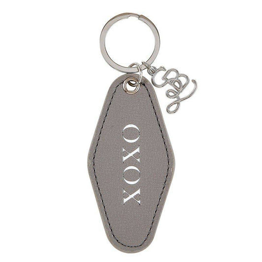 Leather Motel Key Tag - XOXO