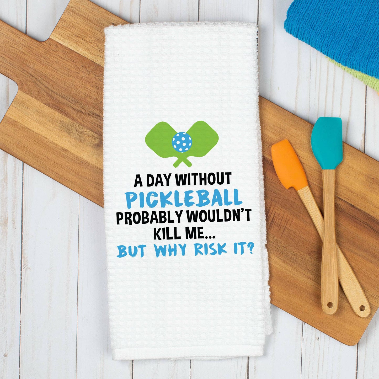 A Day Without Pickleball Towel