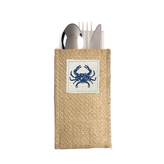 Blue Crab Patch Coastal - Set of 8