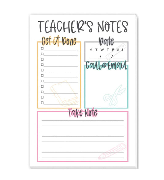 Teacher Notepad | Teacher Appreciation Gifts