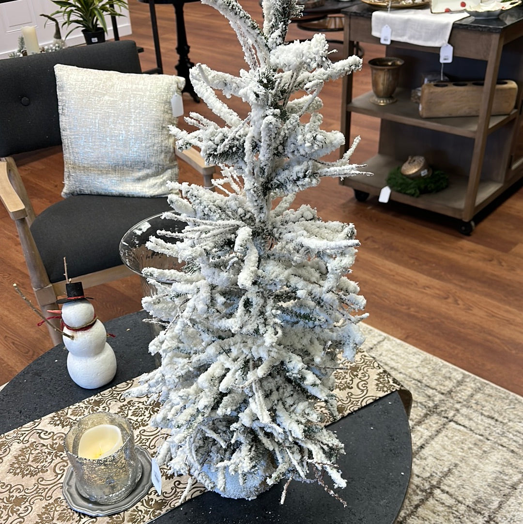 3 ft Snowy Pine Tree